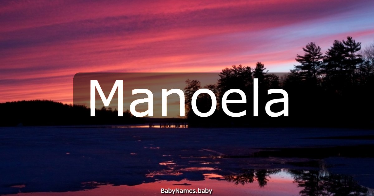 Manoela