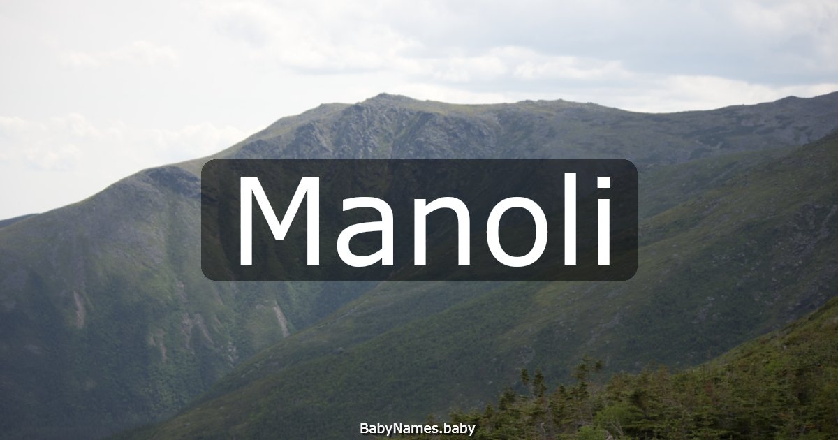 Manoli