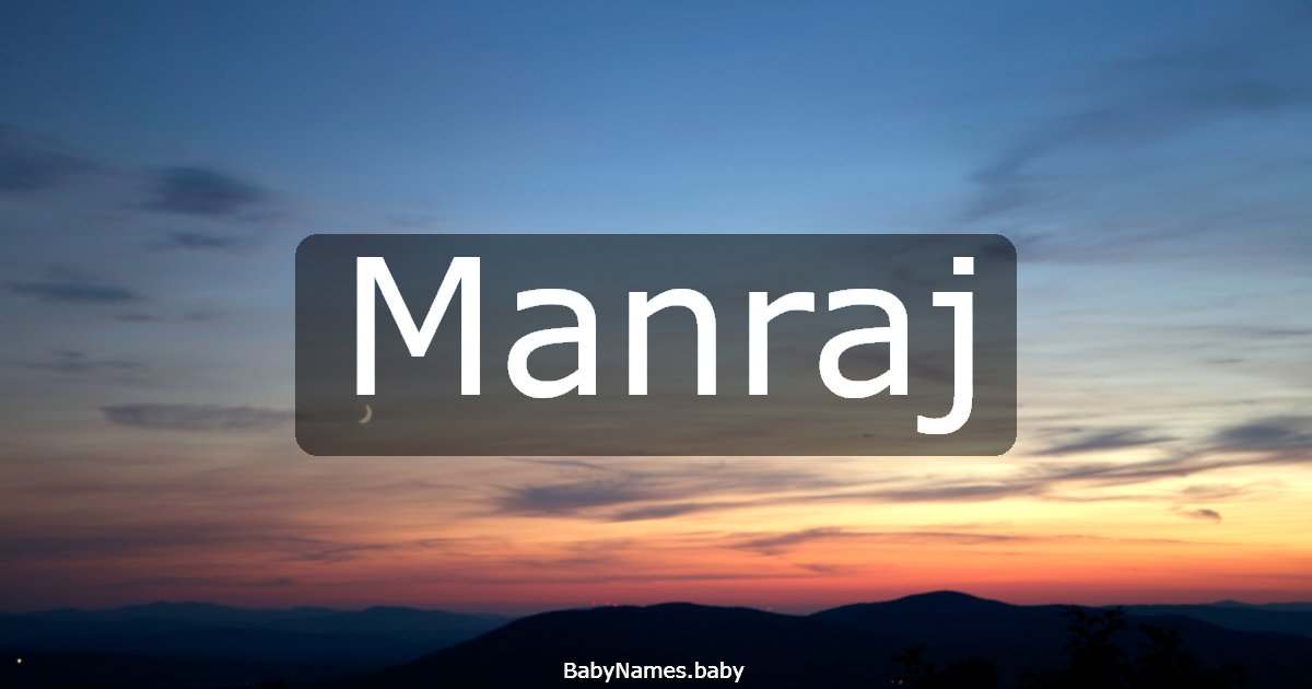 Manraj