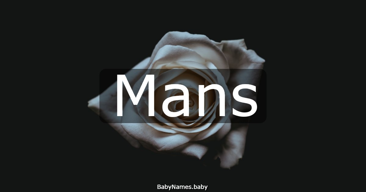 Mans