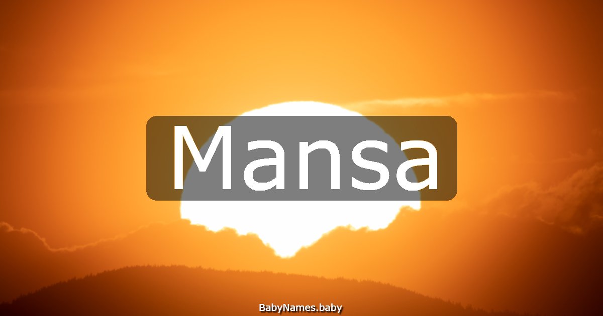Mansa