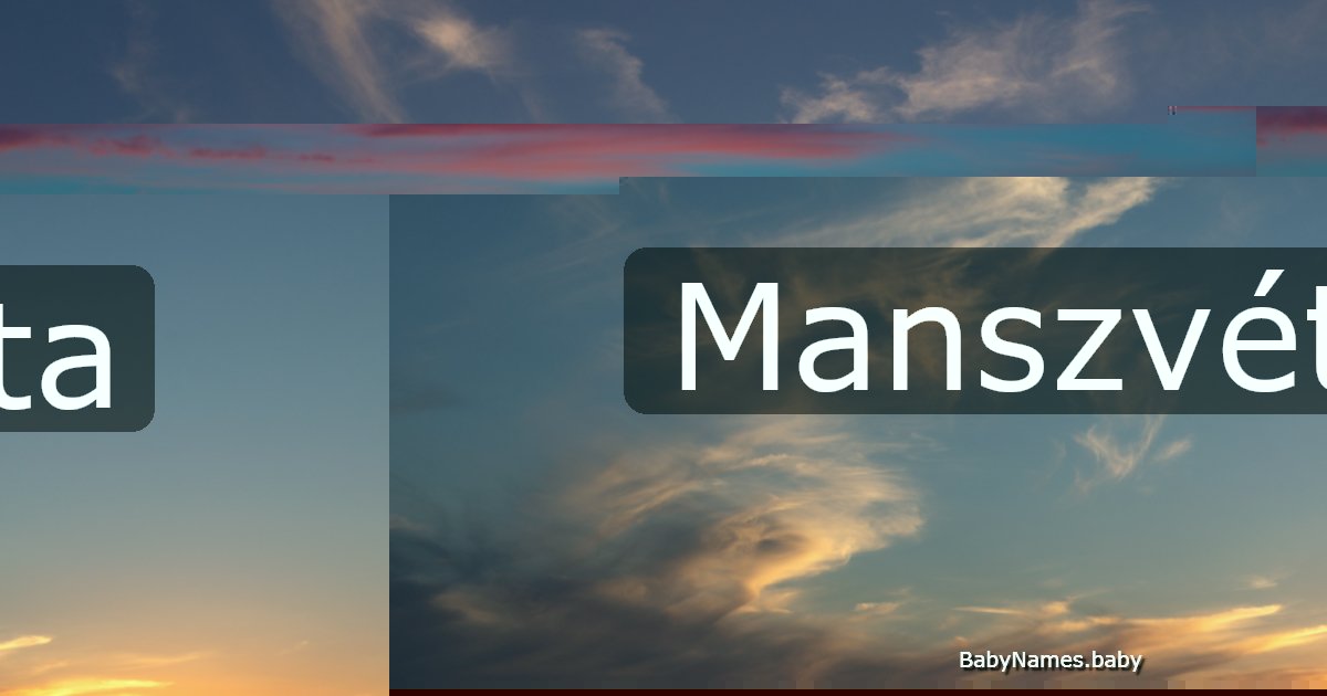 Manszvéta