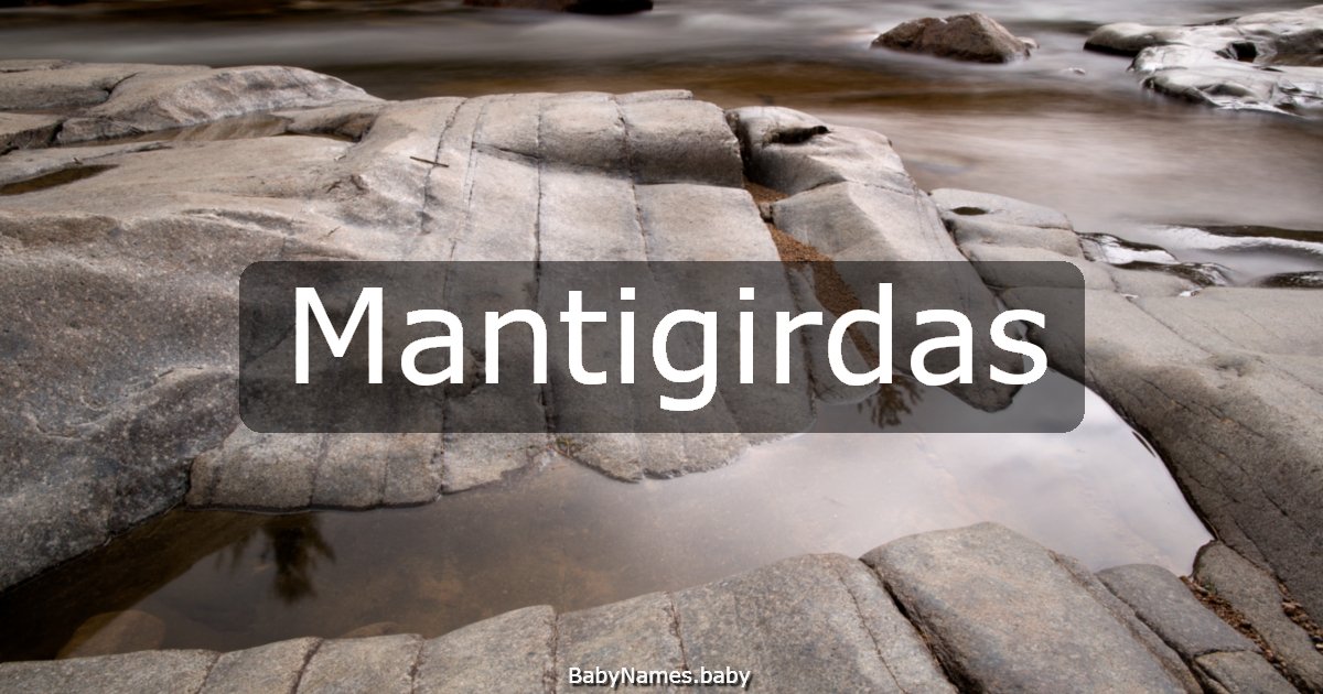 Mantigirdas