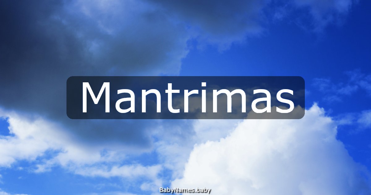 Mantrimas