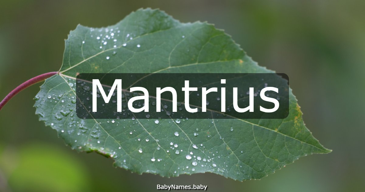 Mantrius