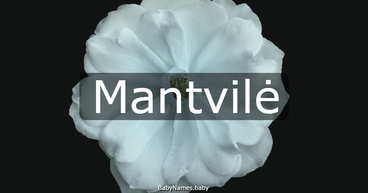 Mantvilė