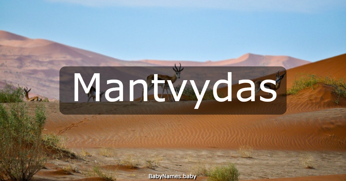Mantvydas