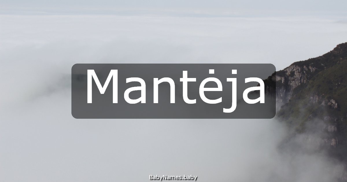 Mantėja