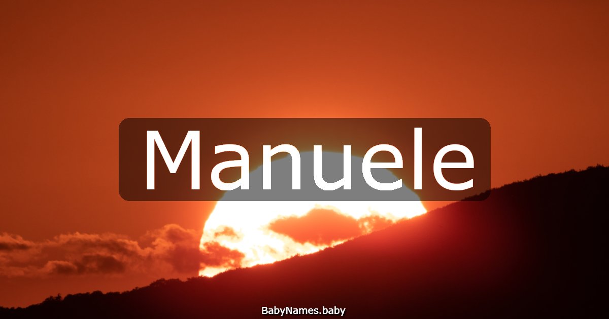 Manuele