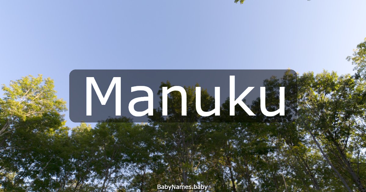 Manuku