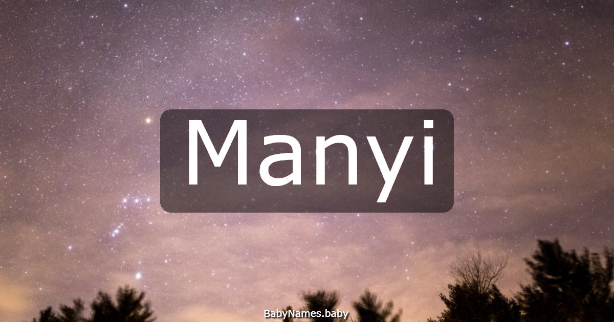 Manyi