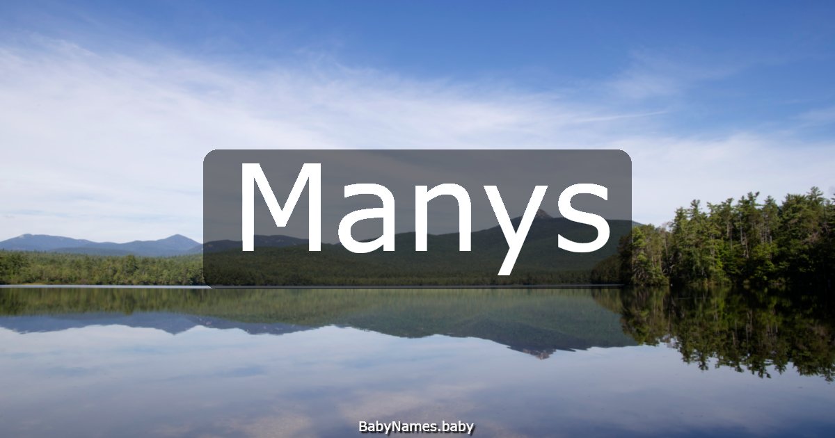 Manys