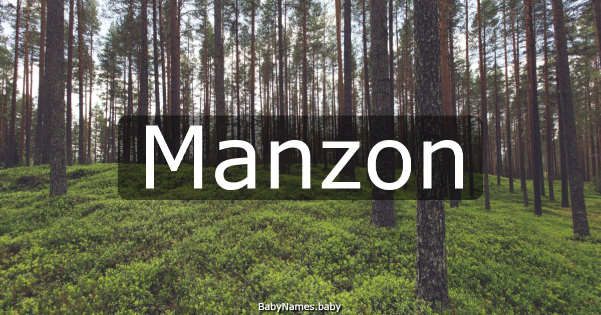 Manzon