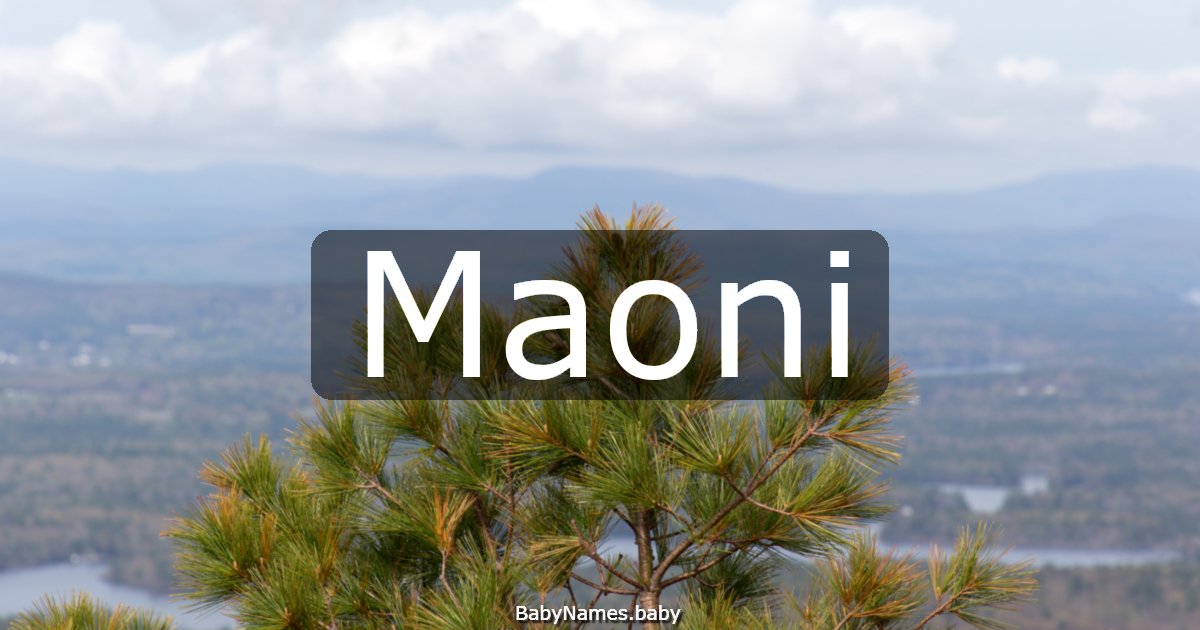 Maoni