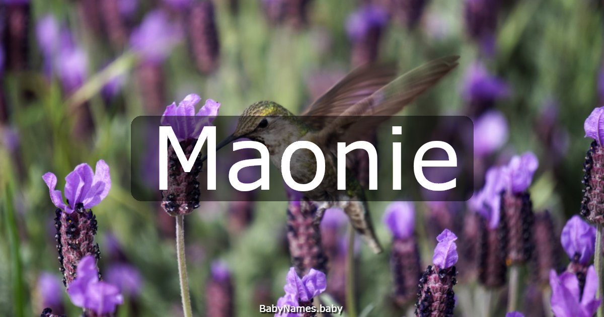 Maonie