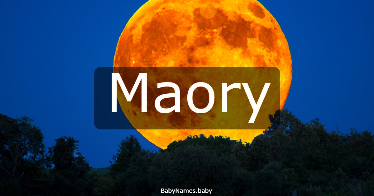Maory
