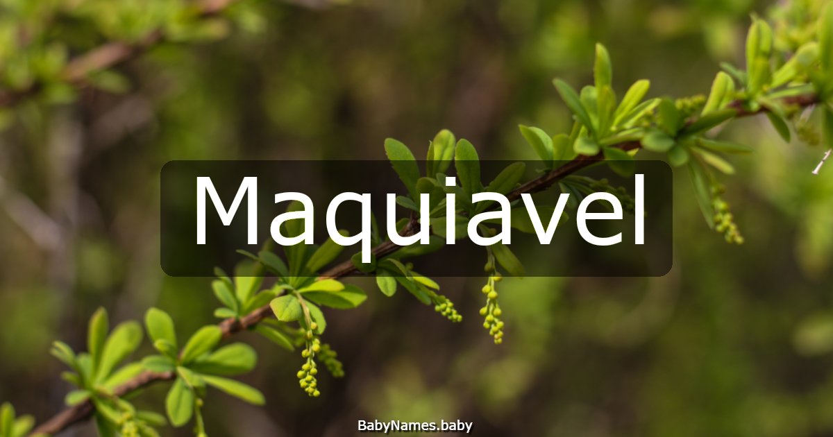 Maquiavel