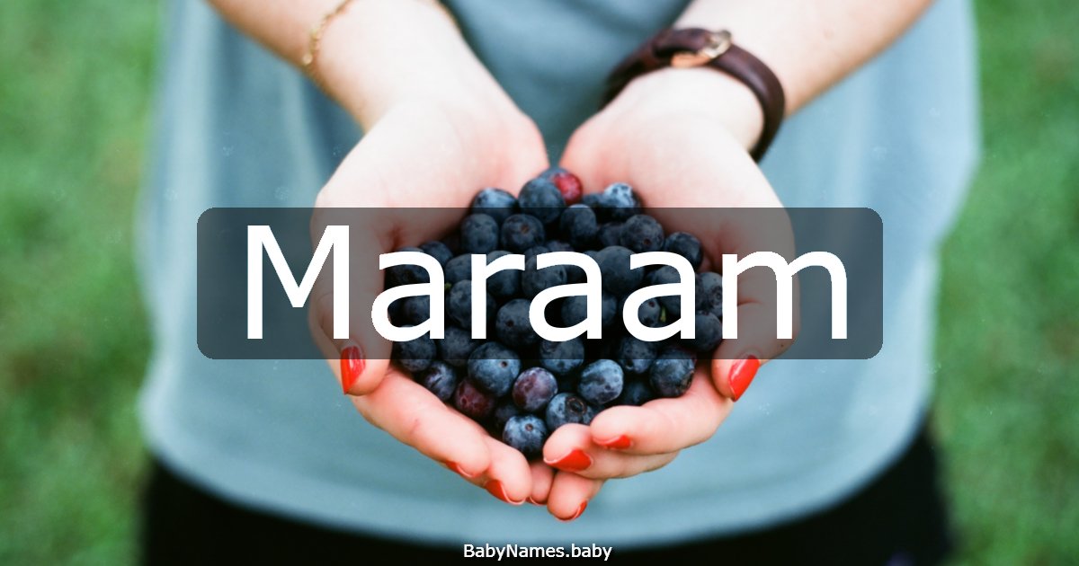 Maraam