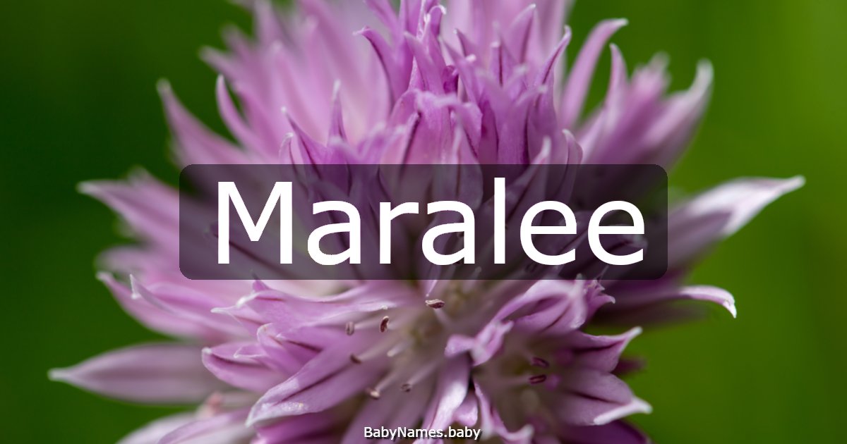 Maralee