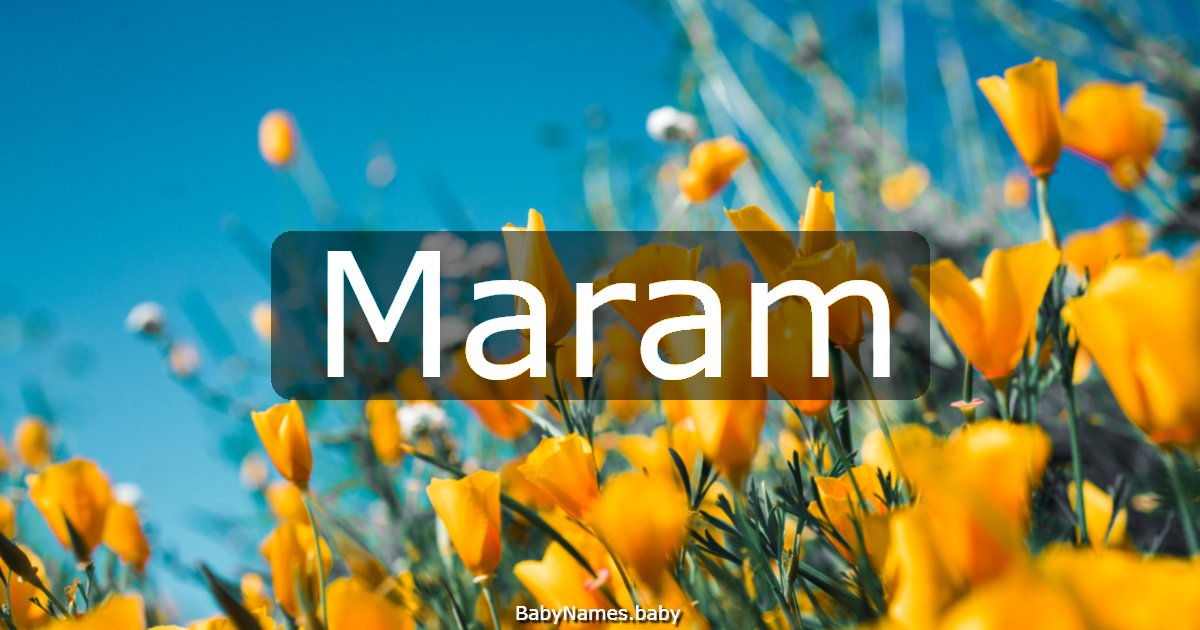 Maram