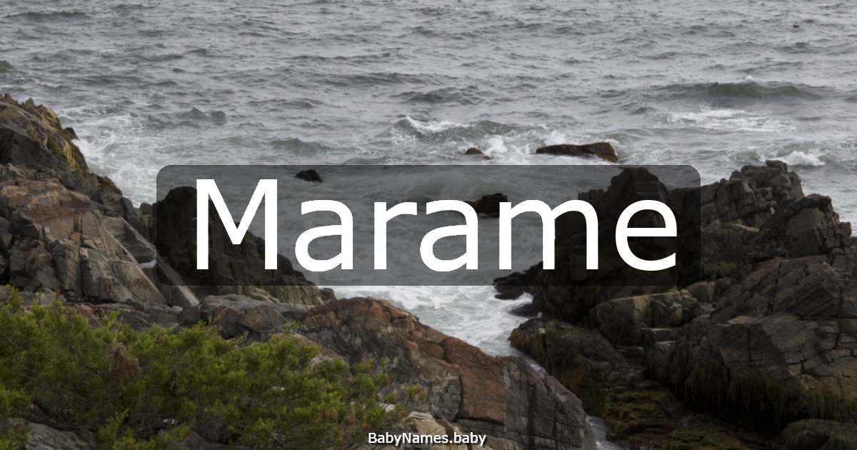 Marame