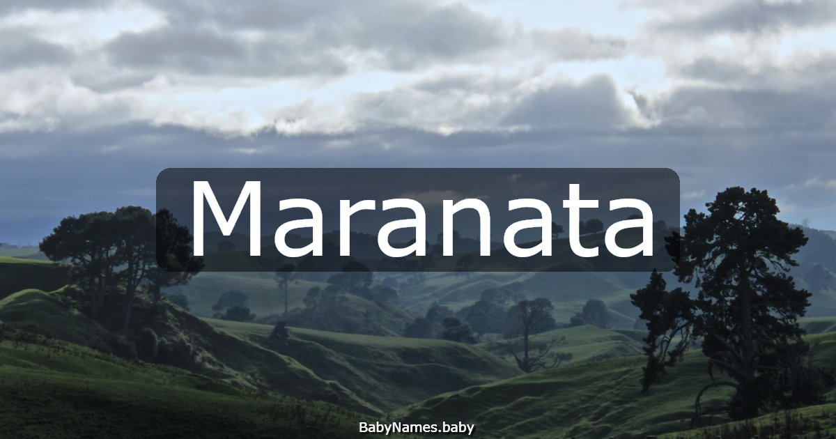 Maranata