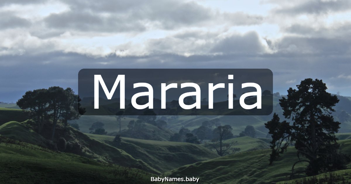 Mararia