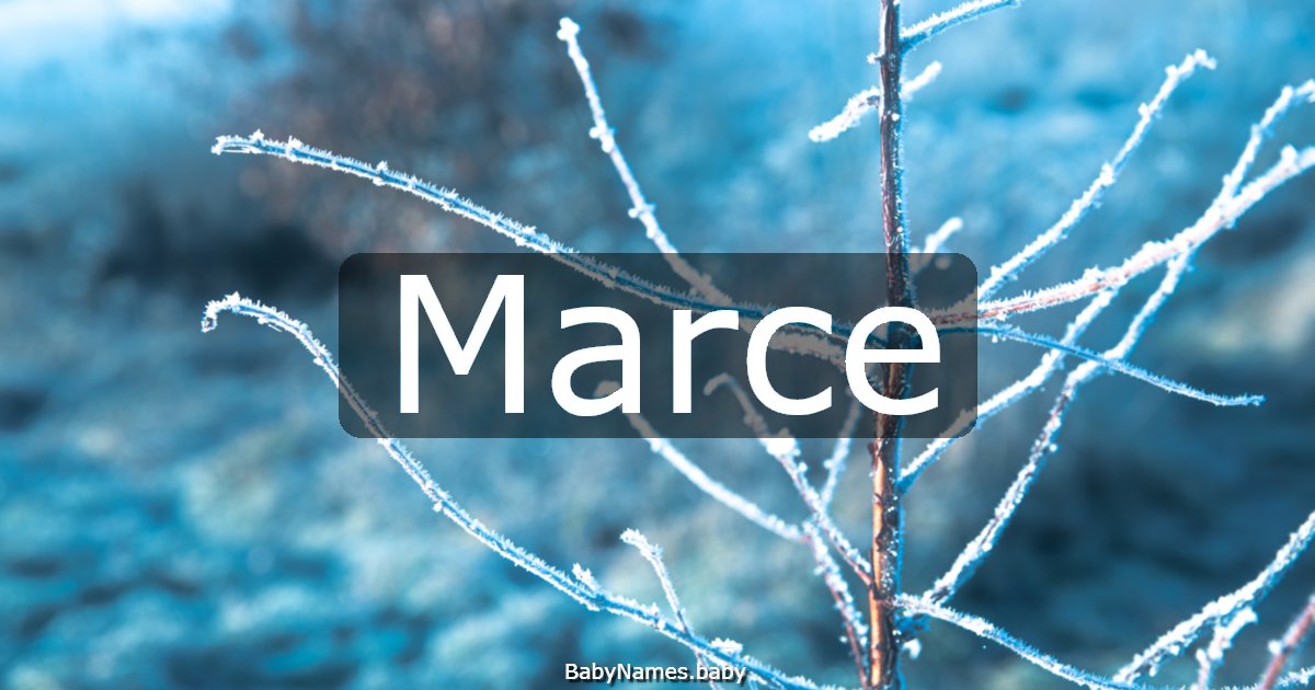 Marce