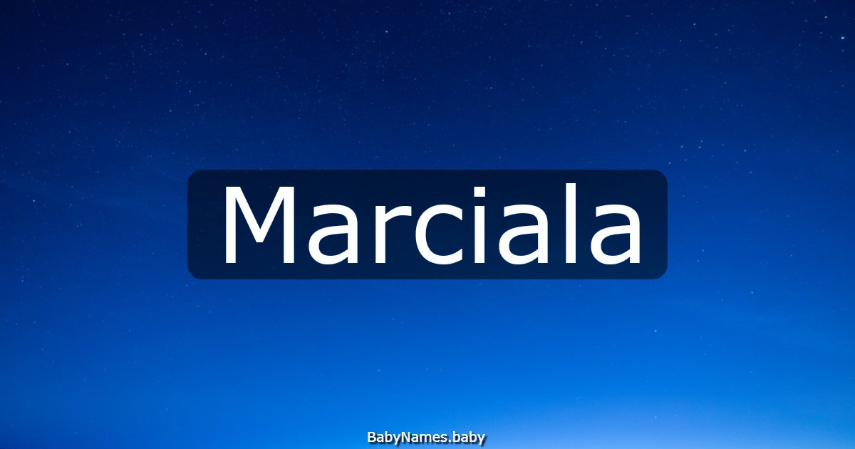 Marciala