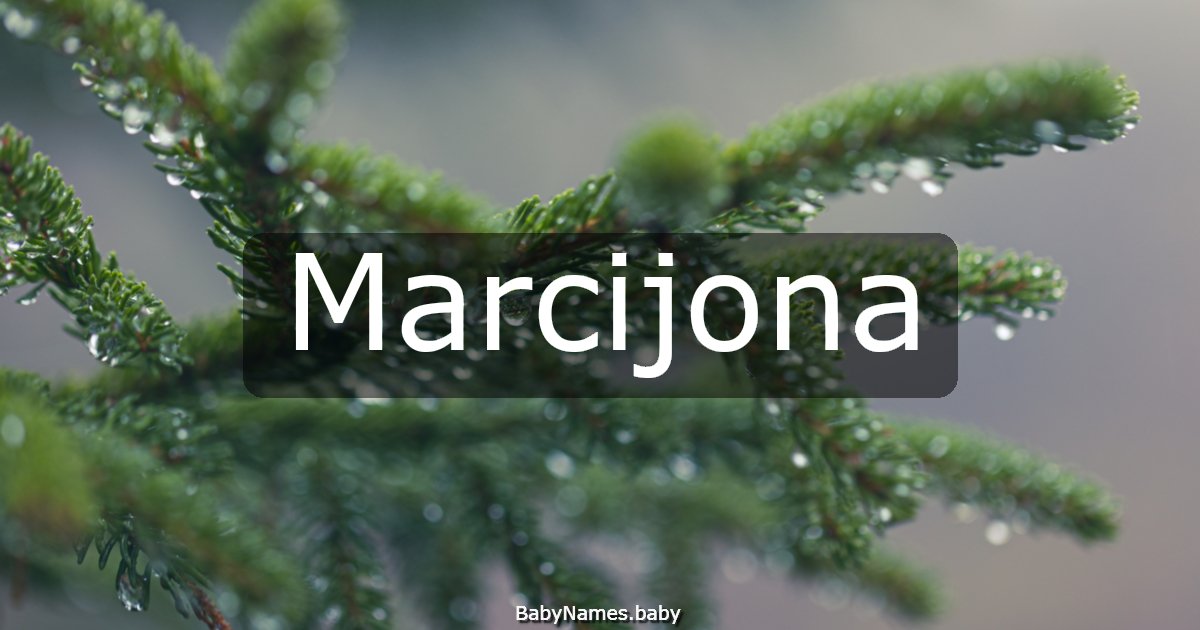Marcijona