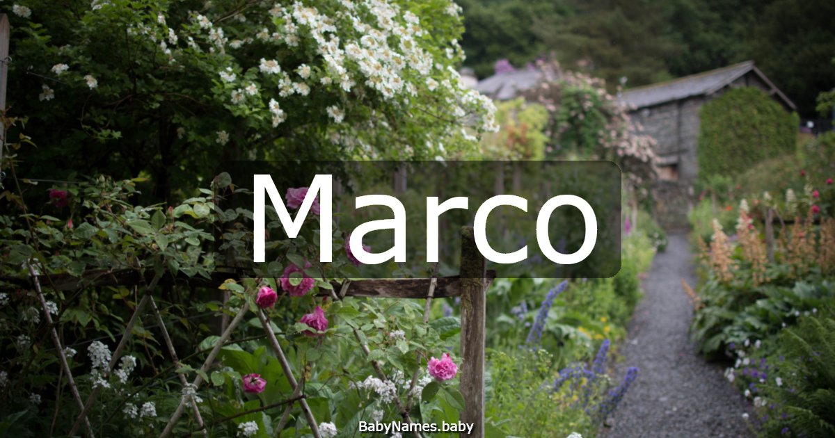 Marco