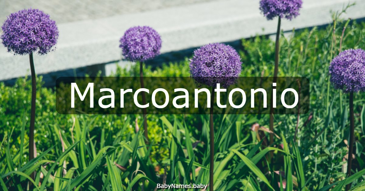 Marcoantonio