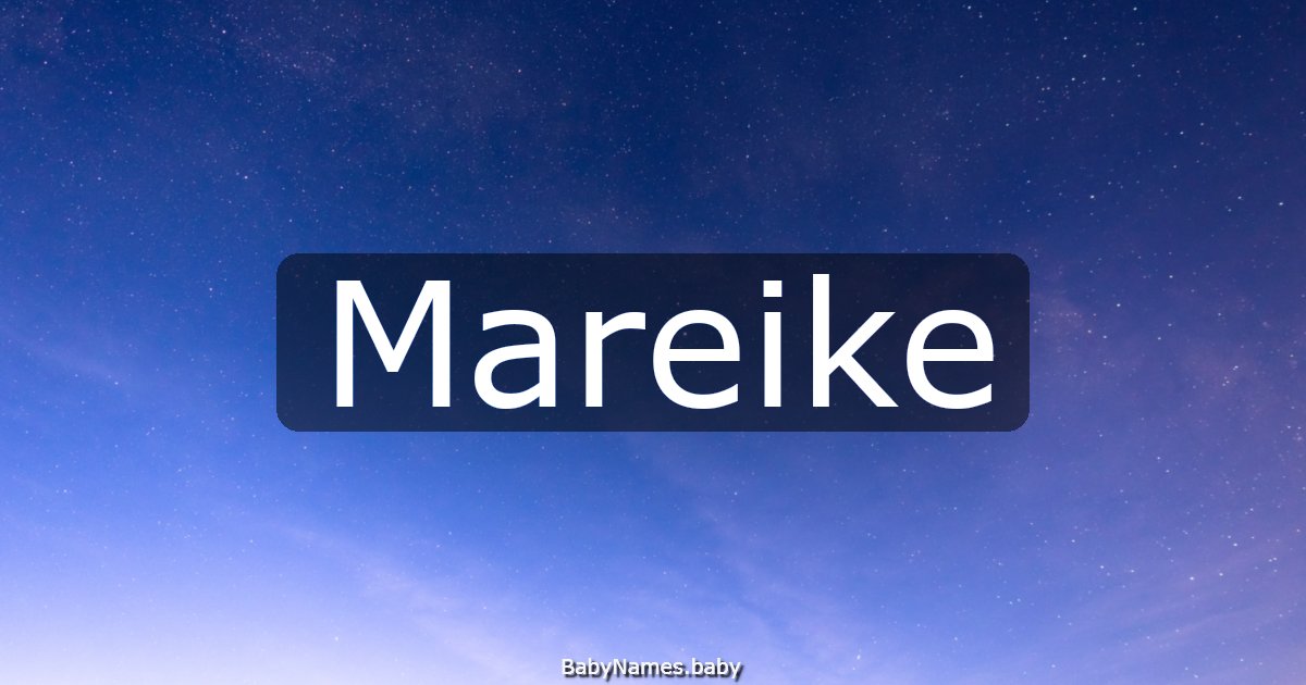 Mareike