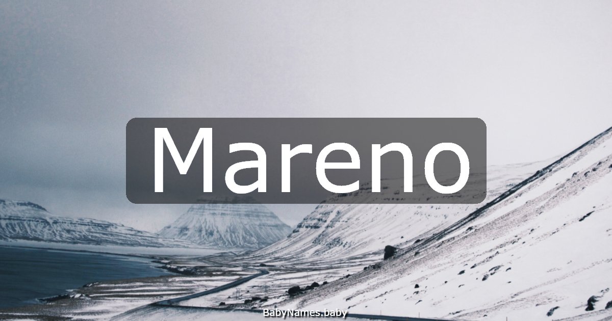 Mareno