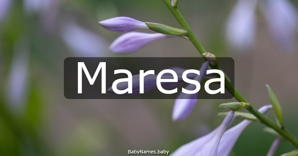 Maresa
