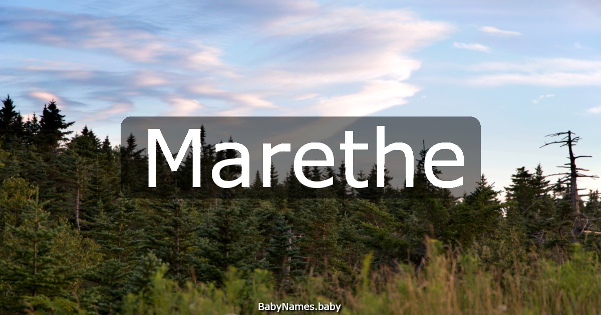 Marethe