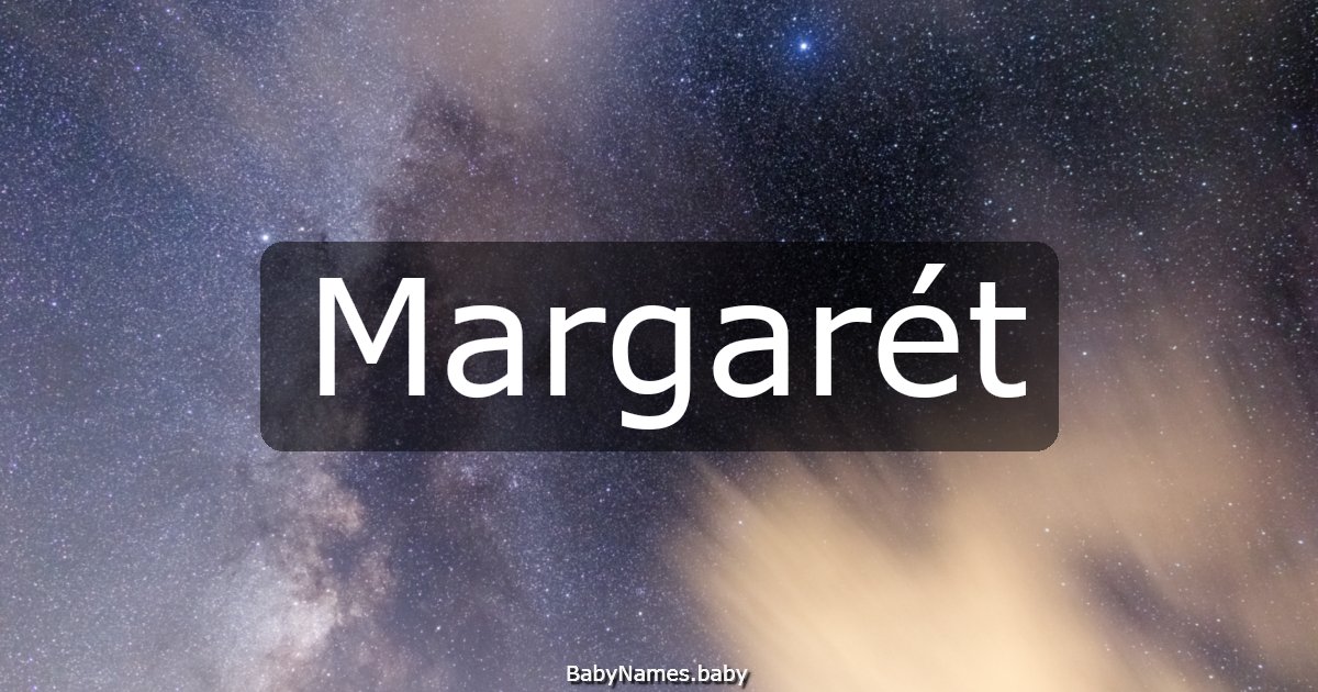 Margarét