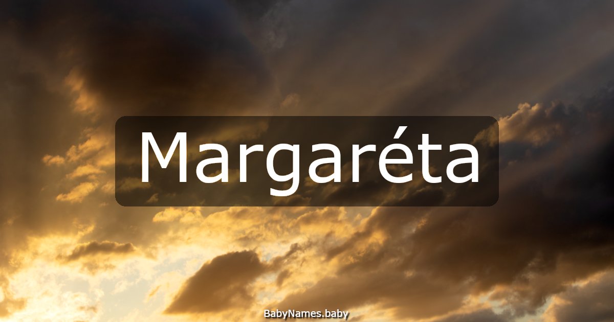 Margaréta