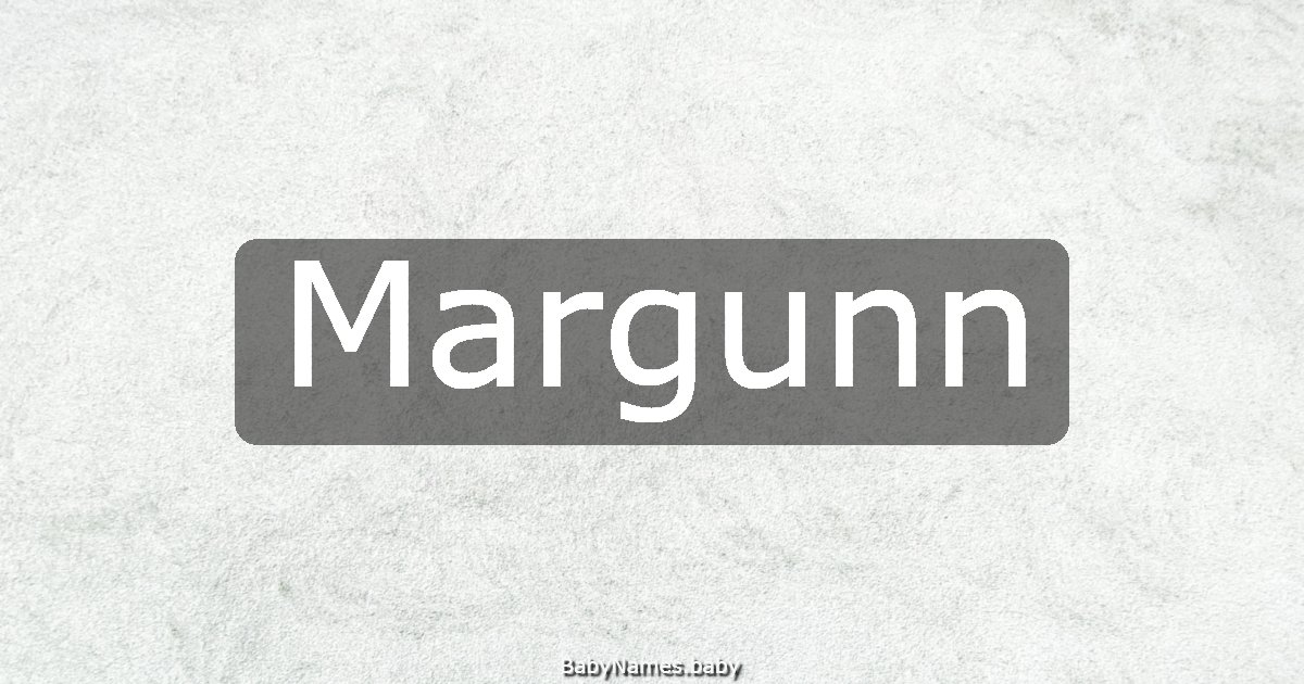 Margunn