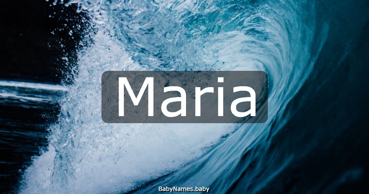 Maria