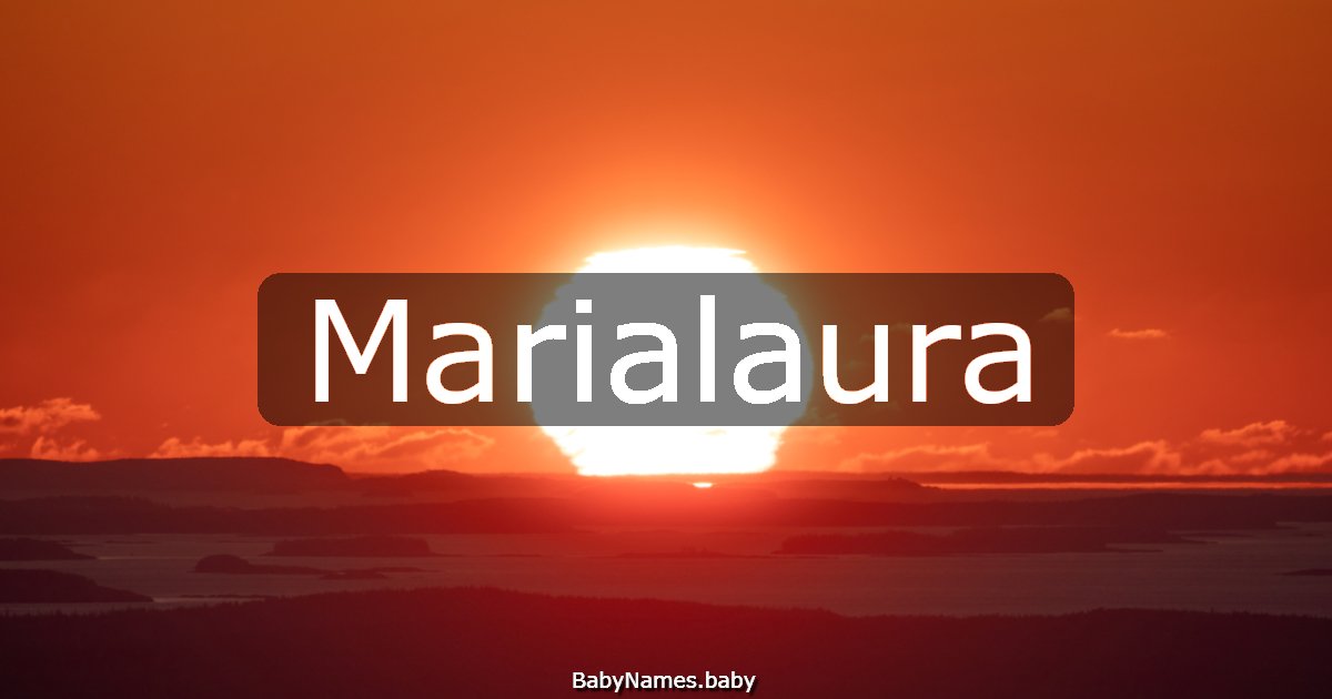 Marialaura