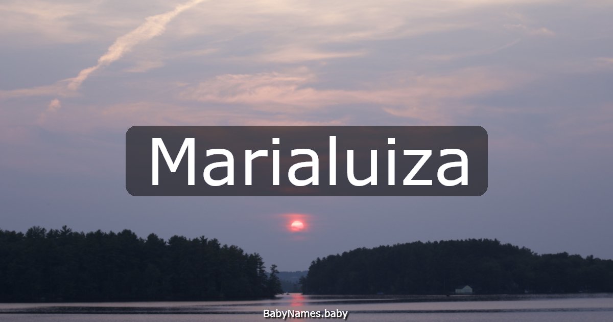 Marialuiza