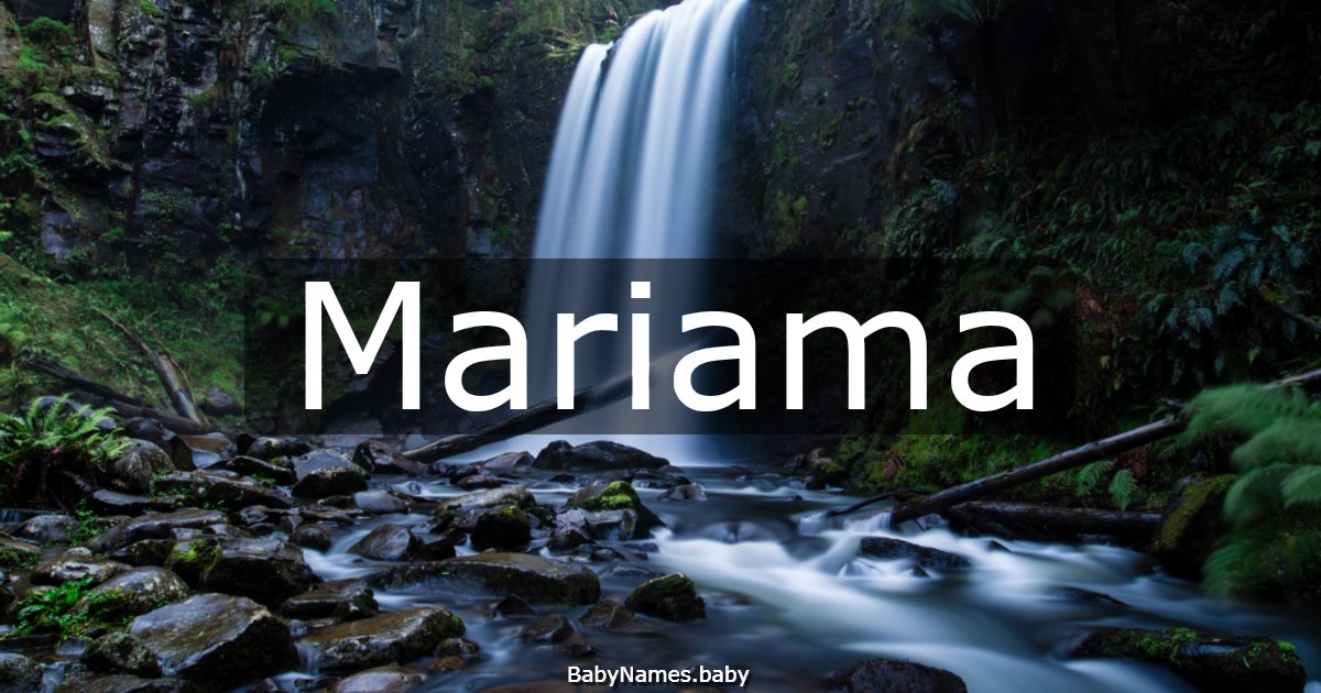 Mariama