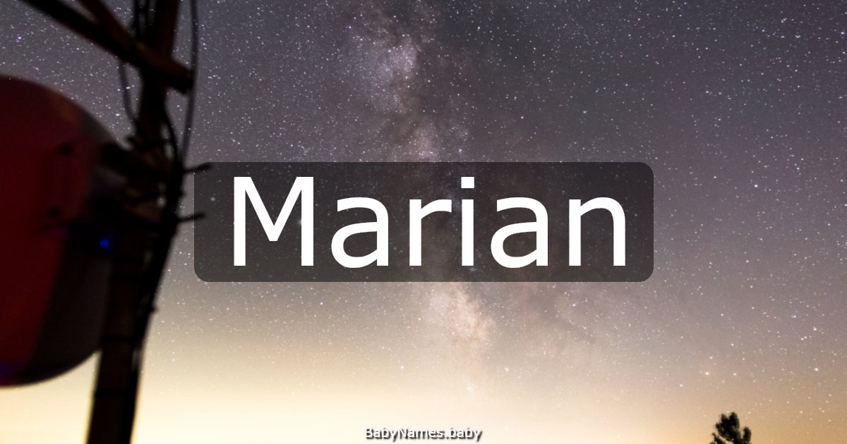 Marian