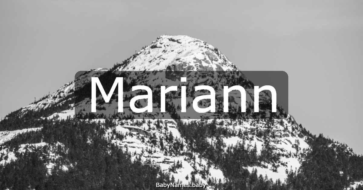 Mariann