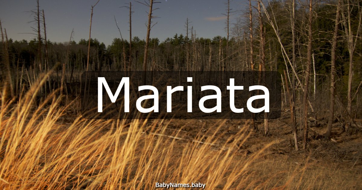 Mariata
