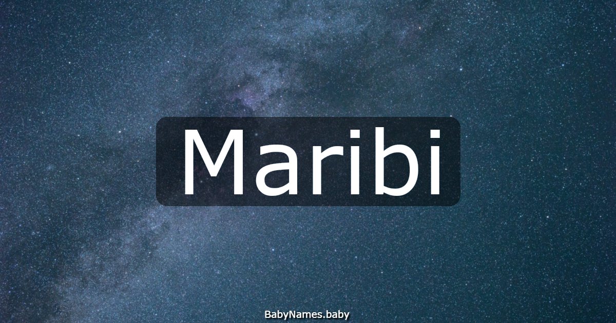 Maribi