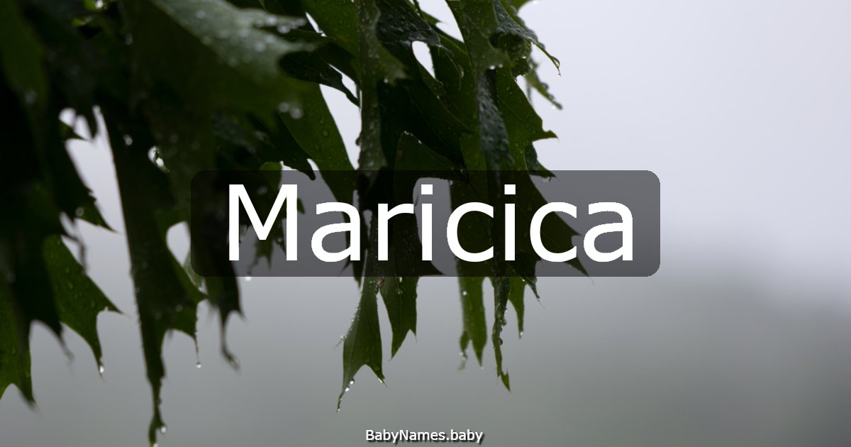 Maricica