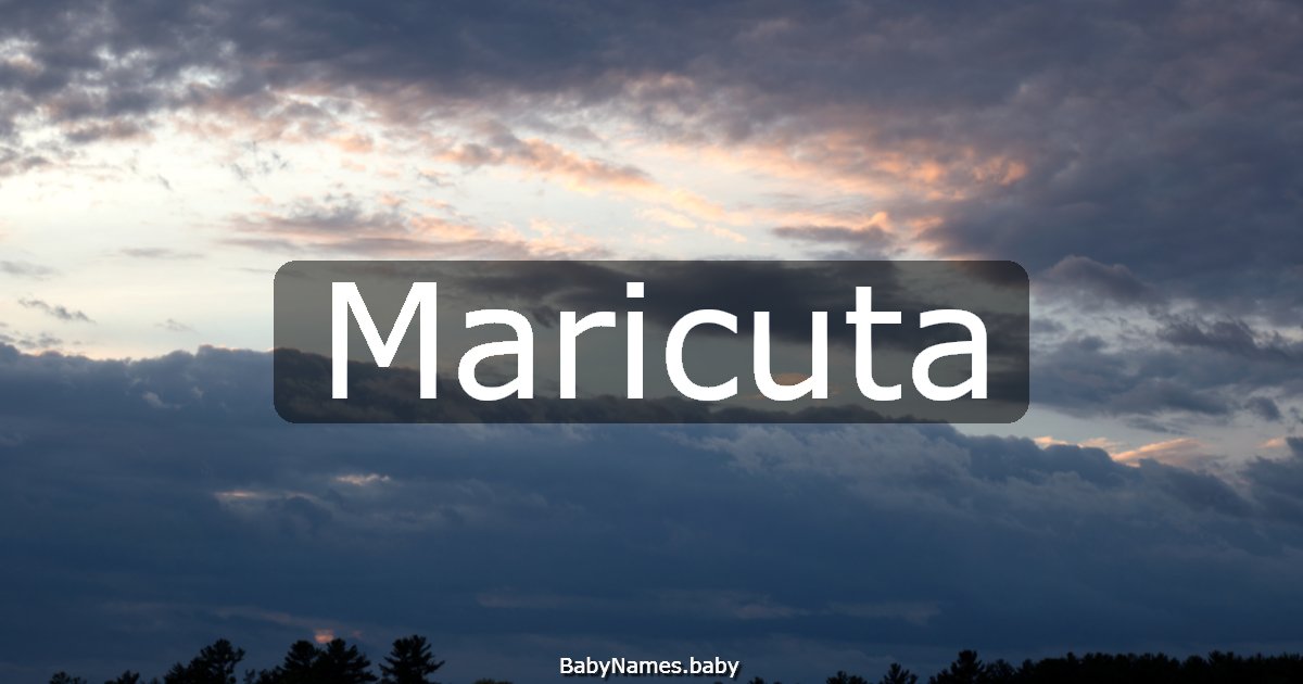 Maricuta
