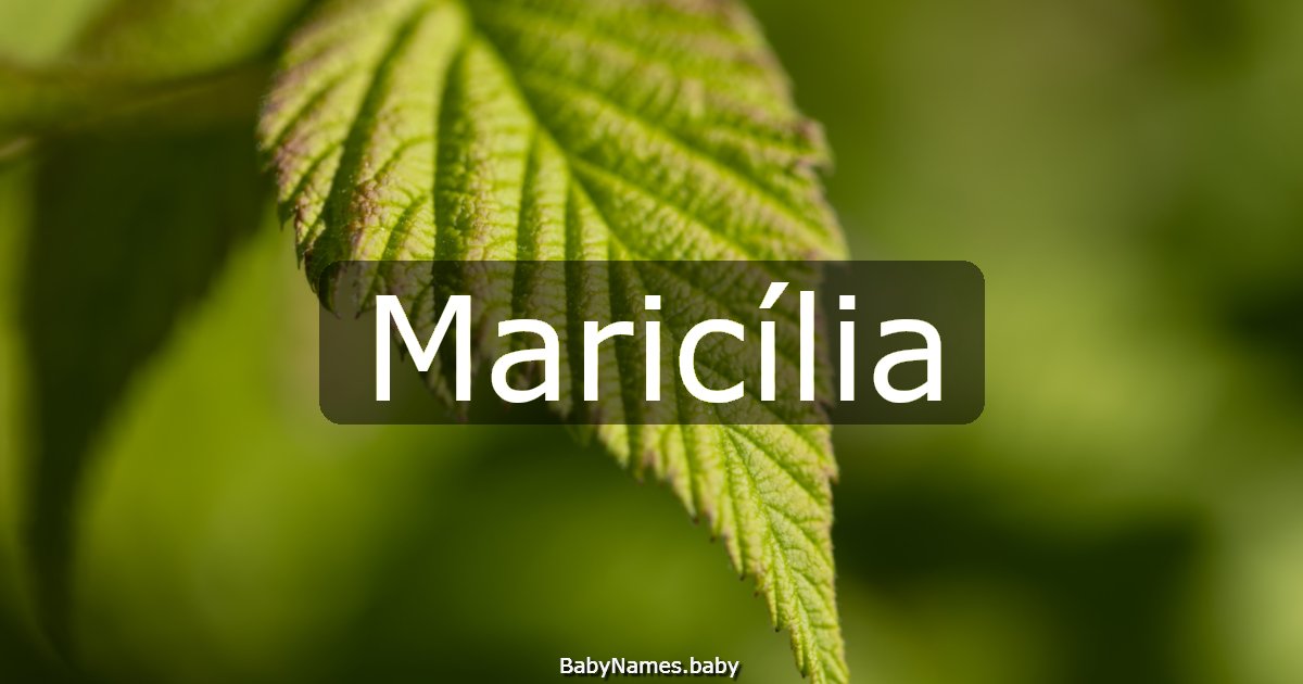 Maricília